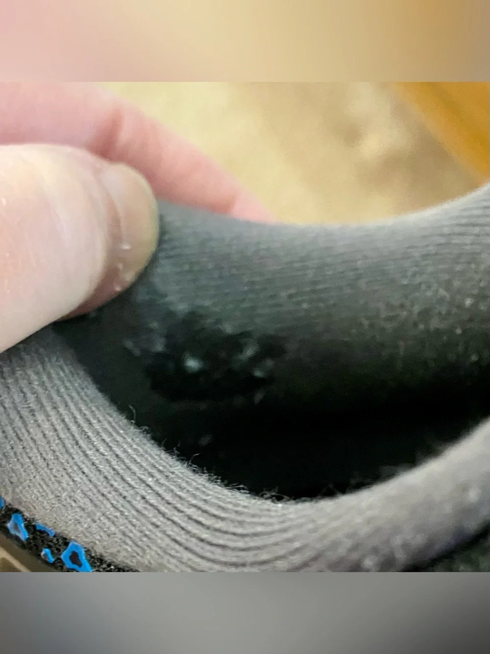 Brooks Ghost 14 Men's 13 Black/Blackened Pearl/Blue Neutral Running Shoes READ* - Picture 9 of 16